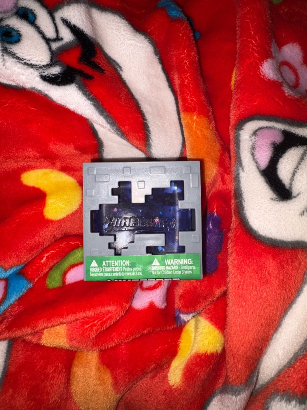 Minecraft jelly cube squishy fidget toy Purple NEW RARE QUICK SHIP - Picture 3 of 4